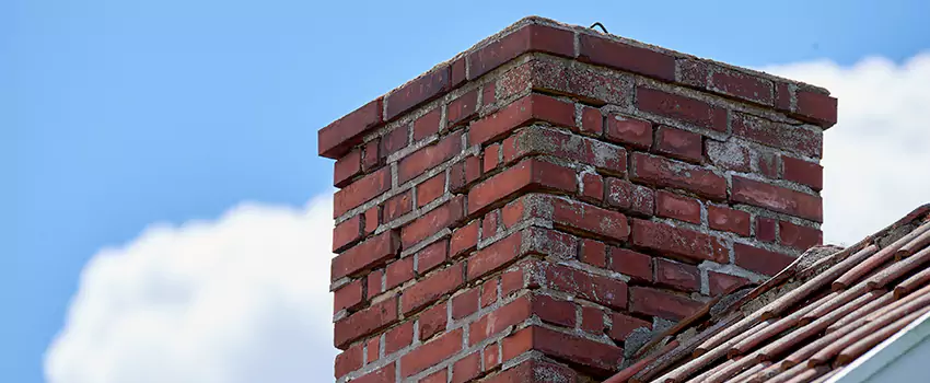 Brick Chimney Flue Installation in Fitchburg, MA