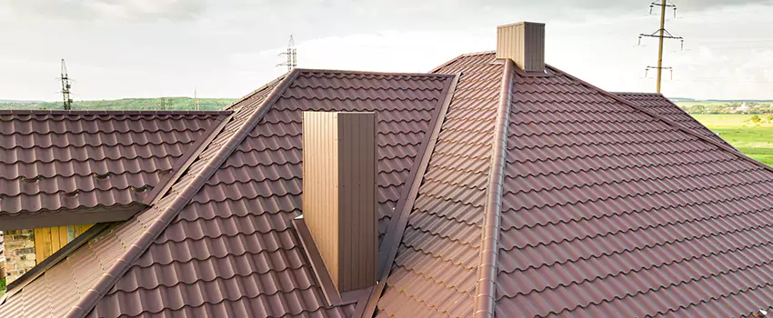 Residential Chimney Flashing Restoration in Fitchburg, MA