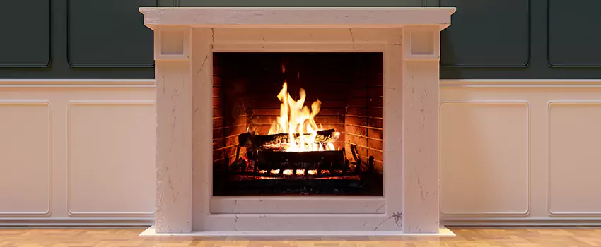 Decorative Electric Fireplace Installation in Fitchburg, Massachusetts