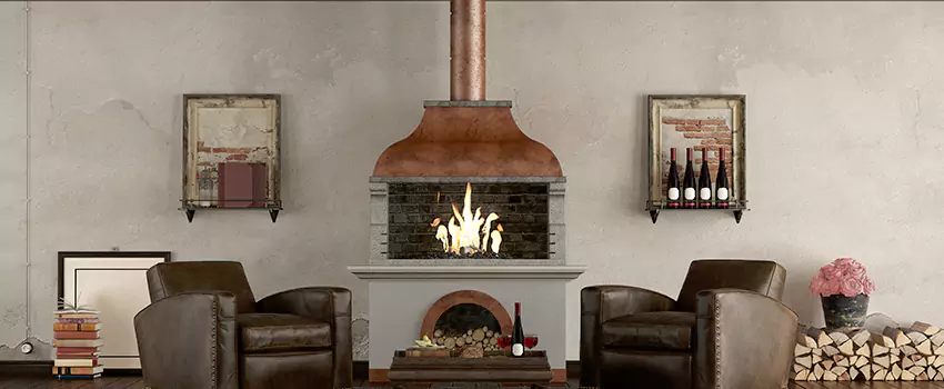 Thelin Hearth Products Providence Pellet Insert Fireplace Installation in Fitchburg, MA