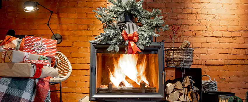 Travis Industries Linear Gas Fireplace Installation in Fitchburg, Massachusetts
