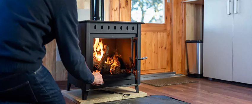 Open Hearth Wood Fireplace Installation in Fitchburg, MA